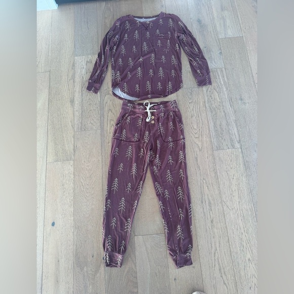 Lates By Kate Pajama Set Red Xs - Picture 1 of 3